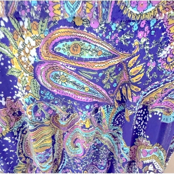 Taylor Multicolor Paisley Maxi Dress - Picture 10 of 13